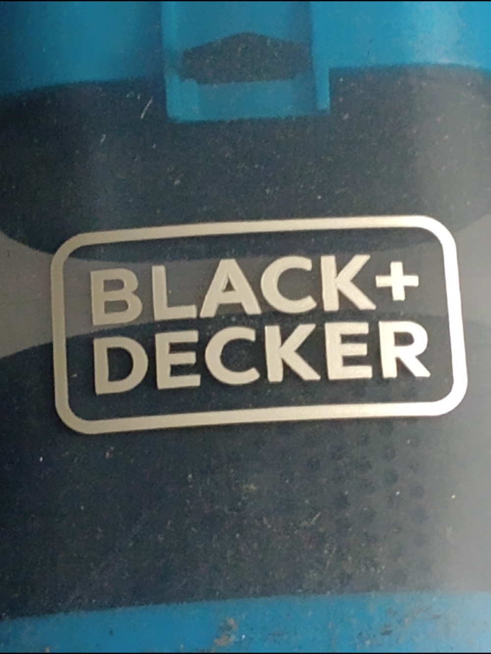 BLACK+DECKER Blue and Black Tool - Branded Sweeper Hand Held .